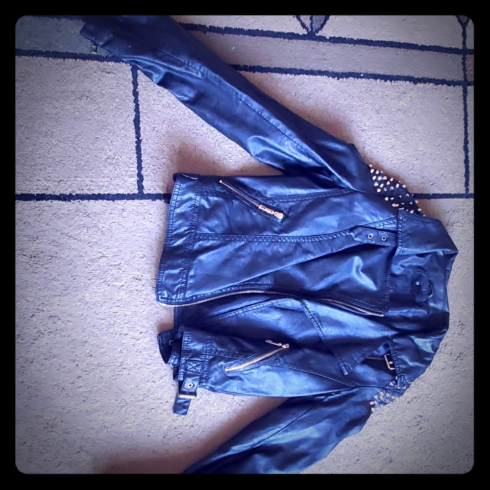 Leather jacket small